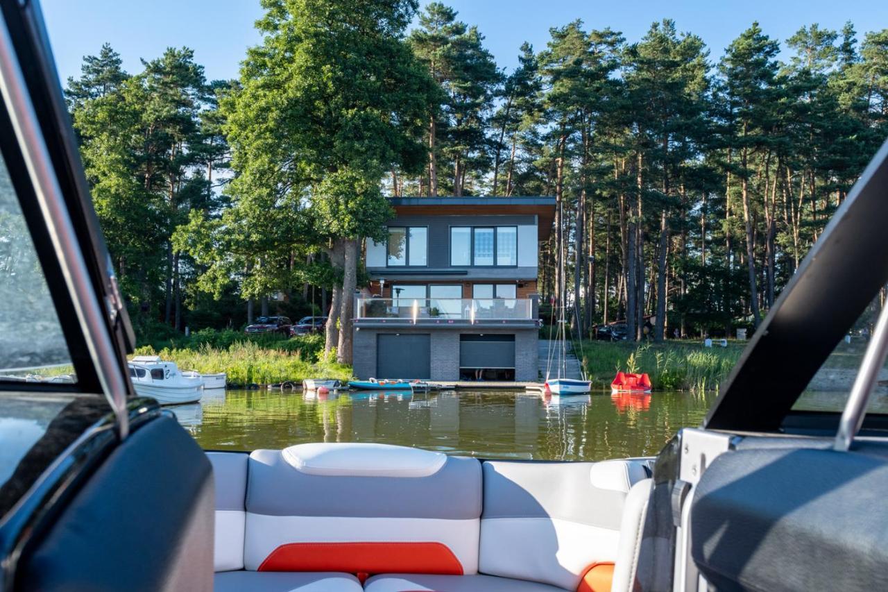 Villa Przystan Mala Rus Ostróda Esterno foto